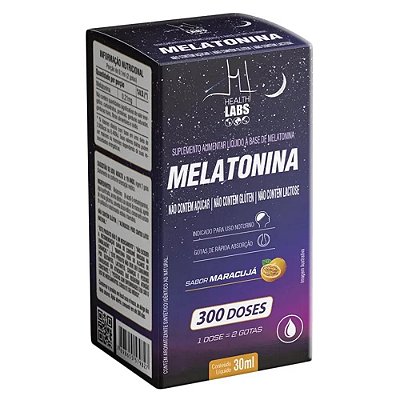 MELATONINA LIQUIDA 30ML- HEALTH LABS