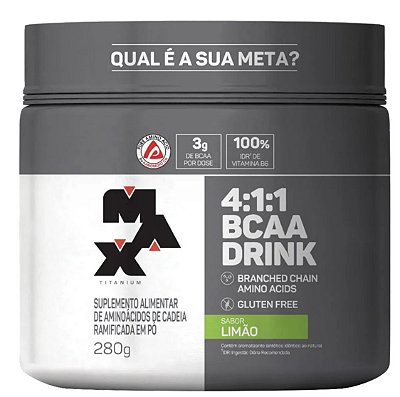 BCAA DRINK 4:1:1 280GR - MAX TITANIUM
