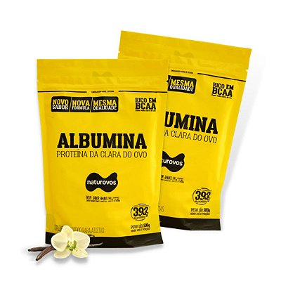 COMBO 2 POTES ALBUMINA - NATUROVOS