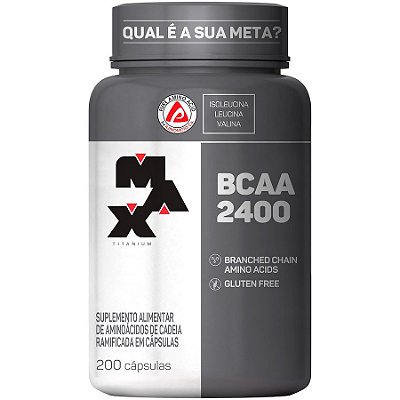 BCAA 2400 200CAPS - MAX TITANIUM