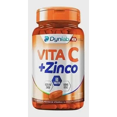 VITAMINA C + ZINCO 60 CAPS - DYNAMIC LABS