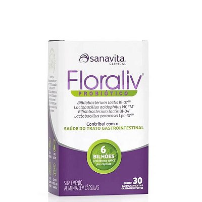 FLORALIV PROBIÓTICO 30CAPS