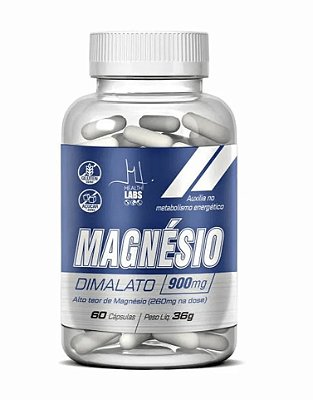 MALATO DE MAGNÉSIO 900MG 60 CAPS