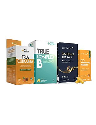 KIT MELHORA: IMUNIDADE , ENXAQUECA, DESINFLAMAR O CORPO.