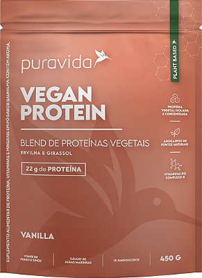 WHEY VEGANO PURAVIDA 450G