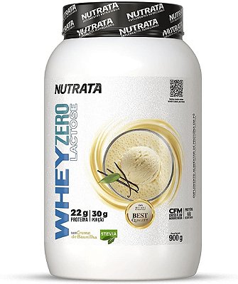 WHEY ZERO LACTOSE NUTRATA 900G