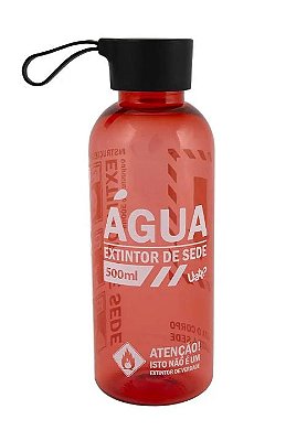 Garrafa com Alça 500ml Extintor de Sede