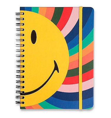 Caderno Colegial Espiral Smile