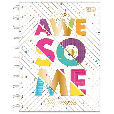 Caderno TiliDisco Be Nice 160 Folhas