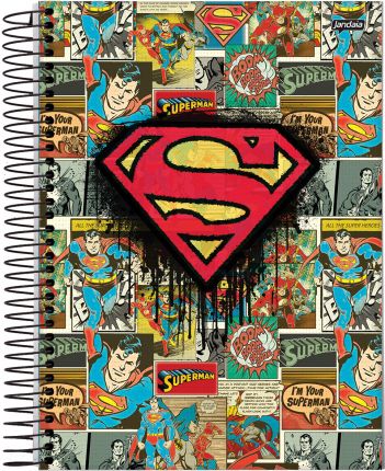 Caderno Superman Quadrinhos 96 Folhas