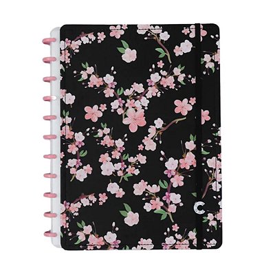 Caderno Inteligente Flores de Cerejeira Grande