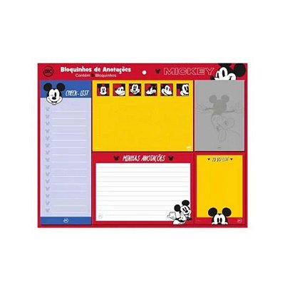 Kit Blocos de Anotações Mickey