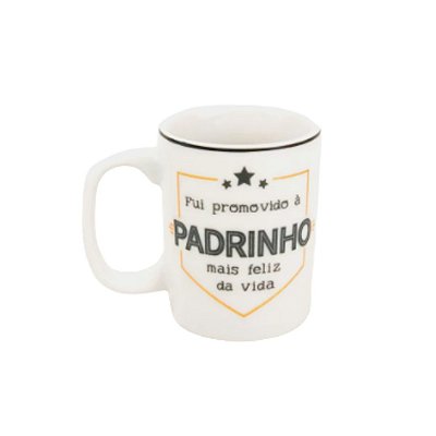 Mini Caneca Fui Promovido a Padrinho mais feliz da vida