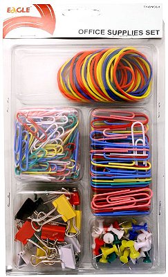 Kit Clips Para Escritório