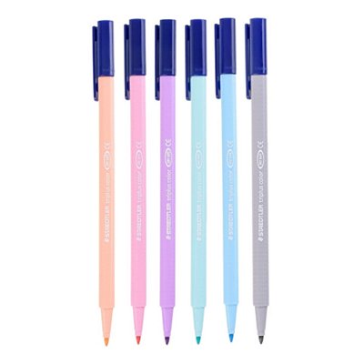 Caneta Triplus Color 323 Staedtler Tons Pastel