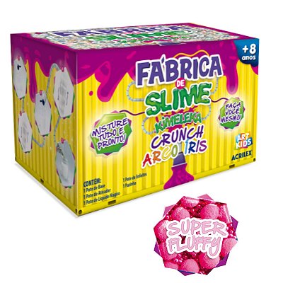 Fábrica de Slime Super Fluffy