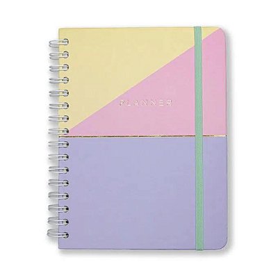 Planner Permanente Semanal A5 Cores Pastel