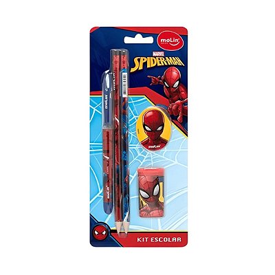 Kit Escolar Homem Aranha