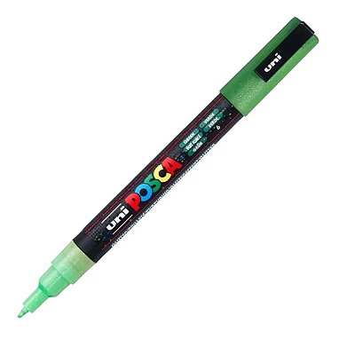 Caneta Posca Glitter - PC-3ML - Verde