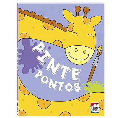Livro de Colorir - Pinte Pontos Girafa