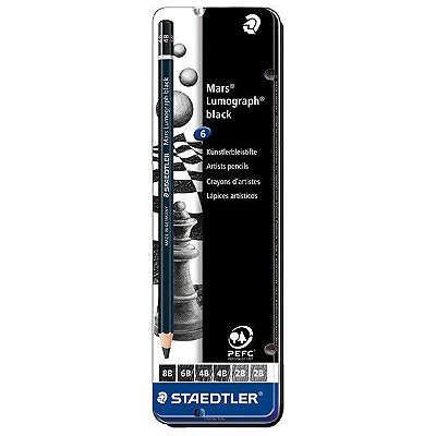 Lápis Staedtler Mars Lumograph Black