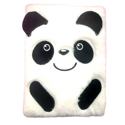 Caderno Panda de Pelúcia