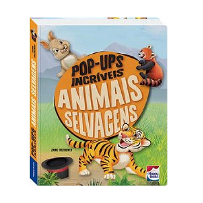 Livro de Pop Up - Animais Selvagens