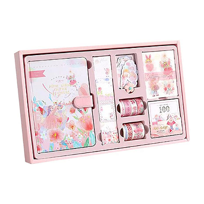 Kit de Scrapbook Conto de Fadas Rosa