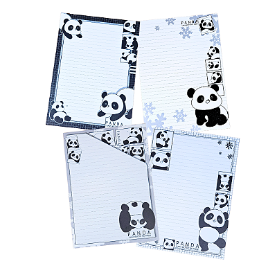 Papel de Carta Panda