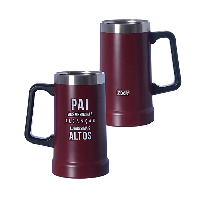 Caneca Térmica "Pai Você Me Ensina" - 730ml