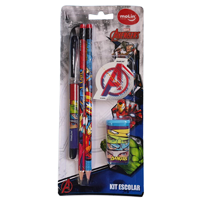 Kit Escolar Vingadores