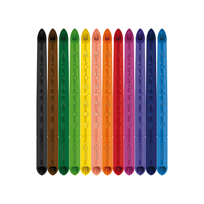 Lápis de Cor Infinito Color Peps - 12 Cores