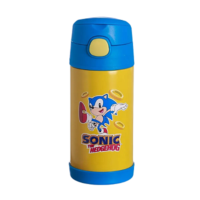 Garrafa Sonic com Canudo - 300ml