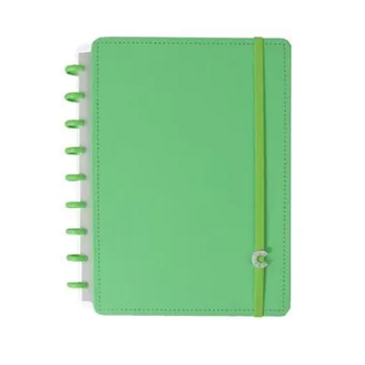 Caderno Inteligente Verde Médio