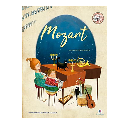 Livro Musical "Mozart"