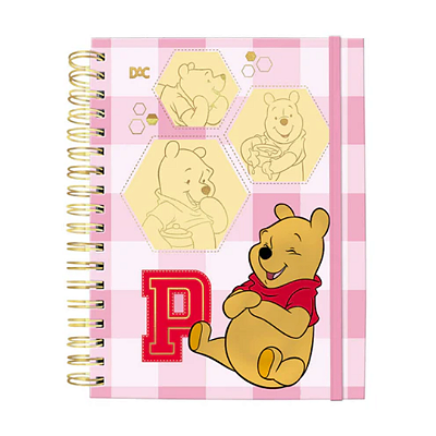 Mini Caderno Folhas Reposicionáveis Pooh