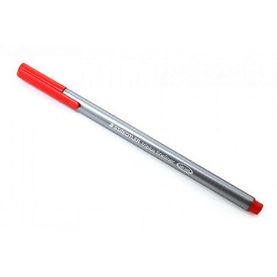 Caneta Staedtler Triplus Fineliner 2 Vermelho