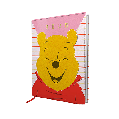 Mini Agenda A6 Ursinho Pooh 2025