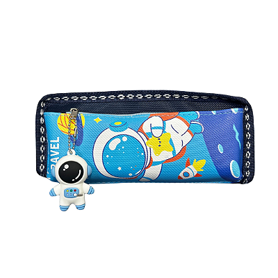 Estojo Escolar Astronauta Azul