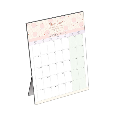 Calendário Planner de Mesa Soho 2025