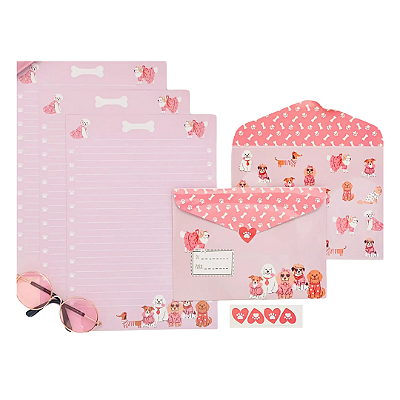 Kit Papel de Carta Desfile Pets