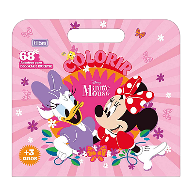 Álbum para Colorir Maleta Minnie