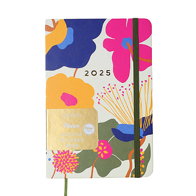 Agenda Planner 2025 Pólen Diária 14x21 Aromas Off White