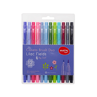 Caneta Brush Duo Lilac Fields
