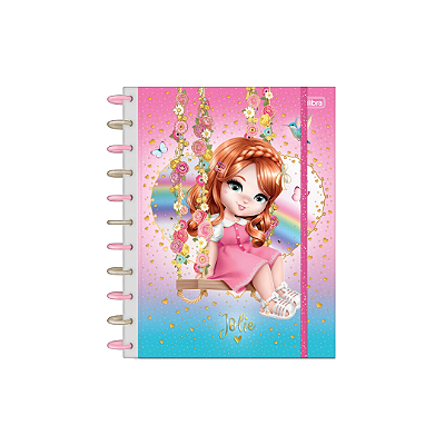 Caderno Tilidisco Universitário Connect 10 Matérias Jolie 160 Folhas