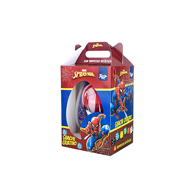 Ovo Guache Criativo Homem Aranha