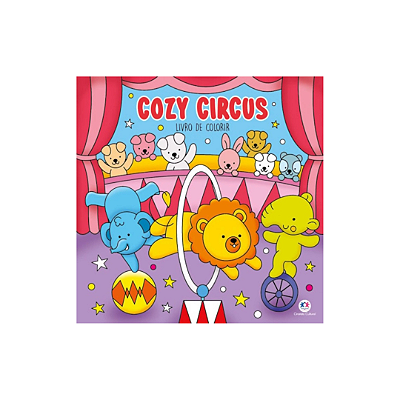 Livro para Colorir Cozy Circus 48 Folhas