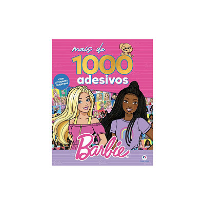 Livro Adesivos Barbie - Mais de 1000 adesivos
