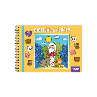 Biblical And Fluffy - Livro para Colorir