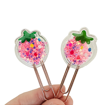 Kit com 2 Éclips Moranguinho com Glitter